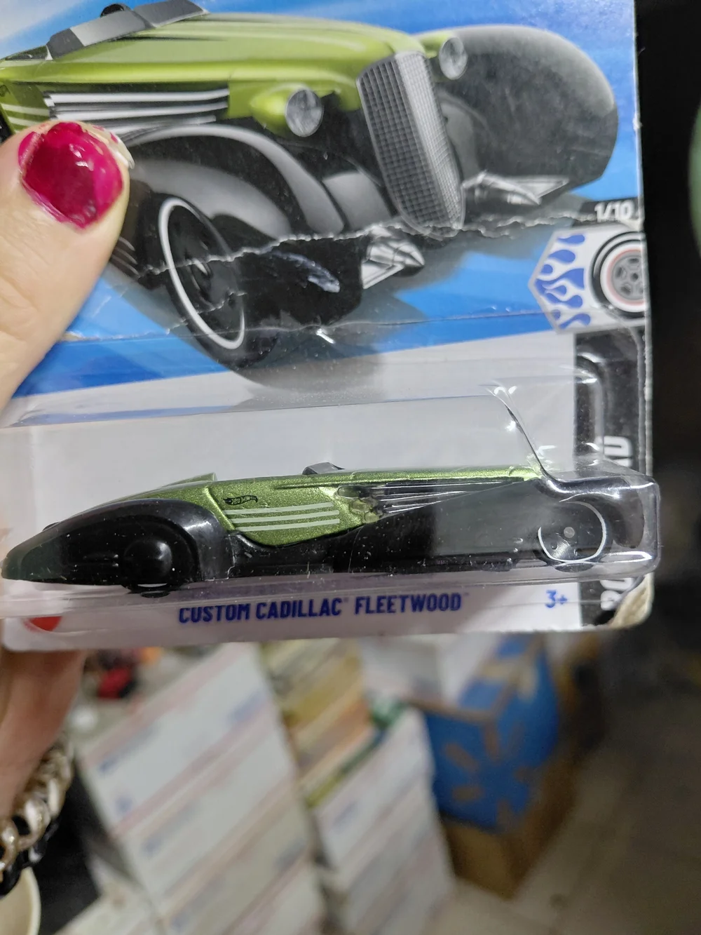 2025 Hot Wheels Custom Cadillac Fleetwood (Collector #24/250) from the HW Rod Sq